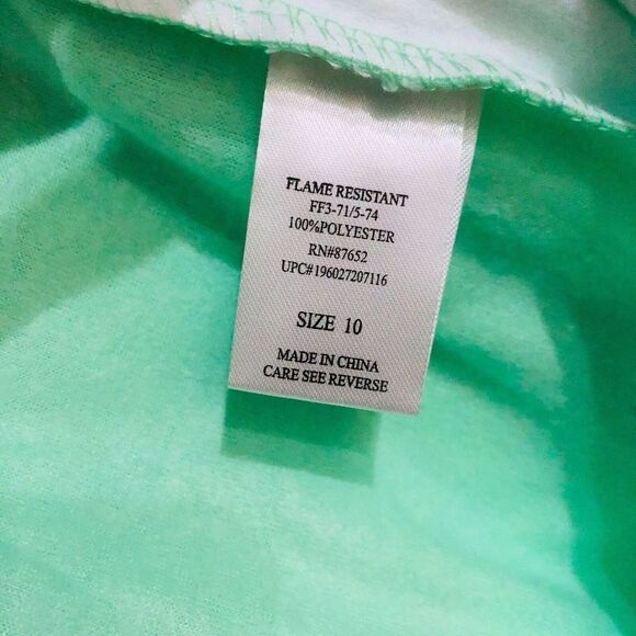 Star Wars Mandalorian Boys Hooded One Piece Pajamas Sleepwear Green Size 10‎ NEW - Picture 9 of 9